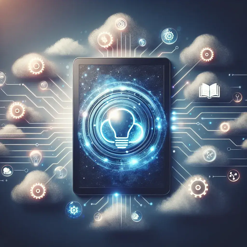 "Smartphone displaying on-device AI features for enhanced functionality without cloud processing, showcasing local image recognition and real-time language translation capabilities."