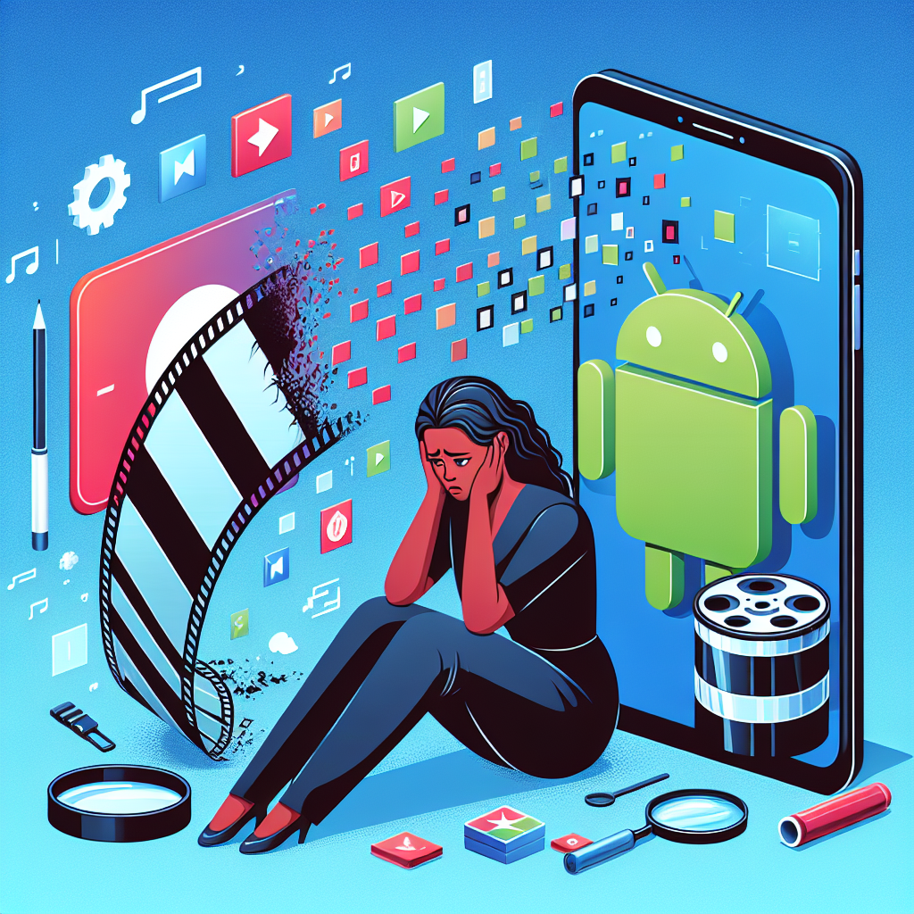 "Step-by-step guide on restoring corrupted video files on Android with visual instructions and tips for effective recovery."